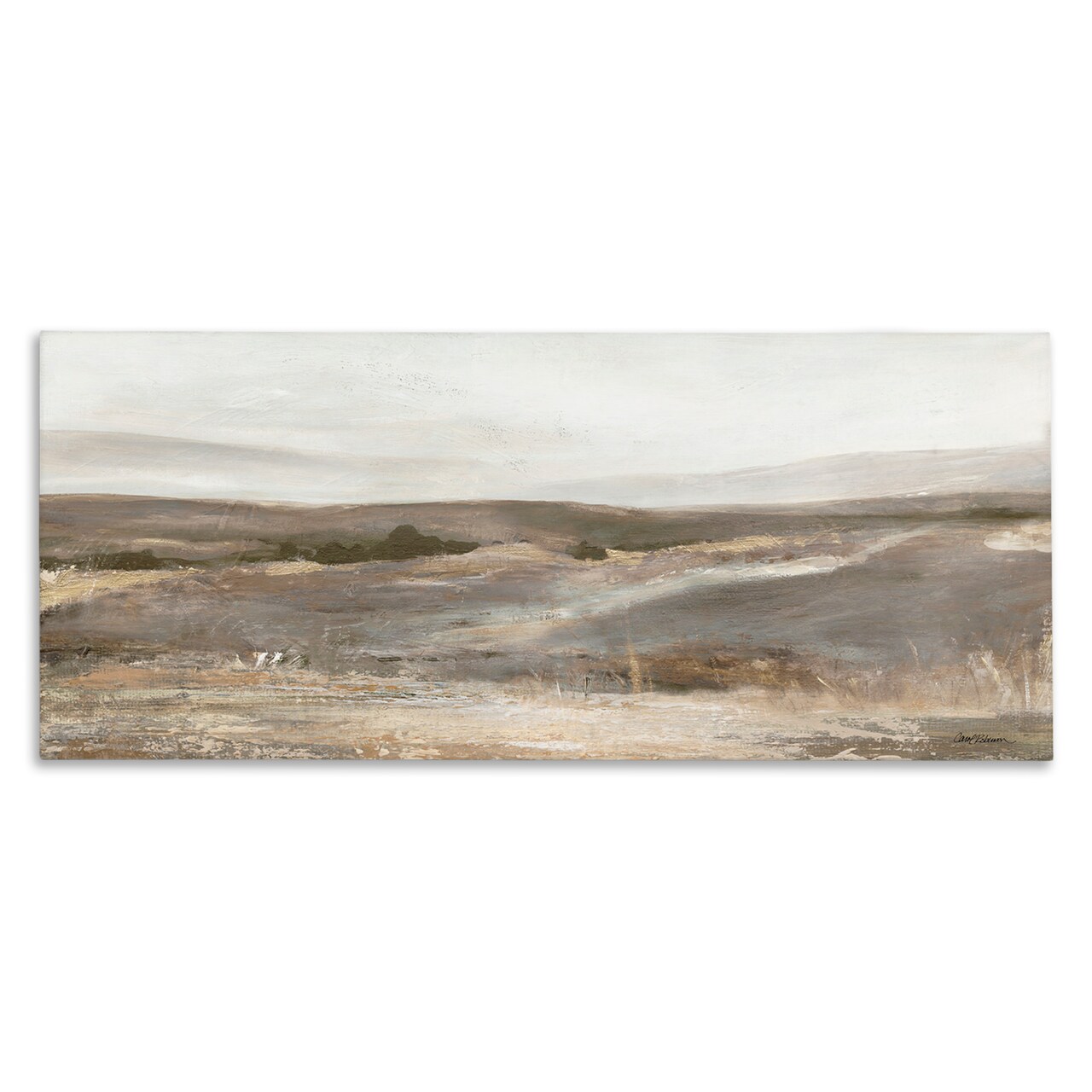 Stupell Industries Desert View Abstraction Canvas Wall Art Design by Carol Robinson